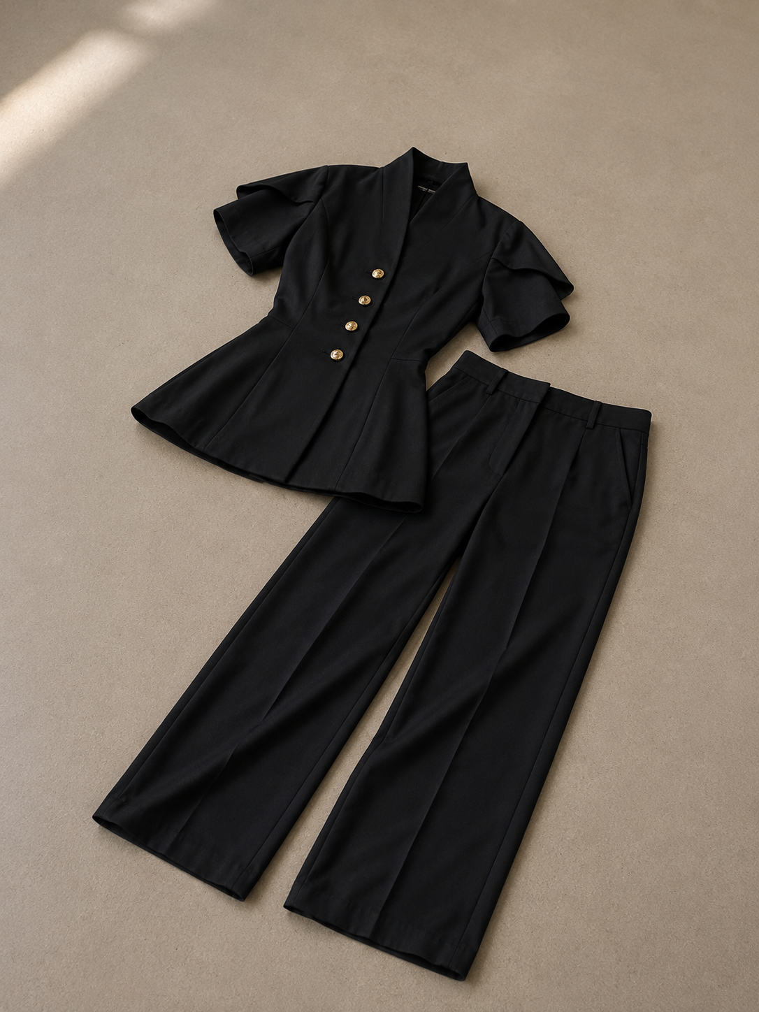 Midnight Elegance Tailored Set